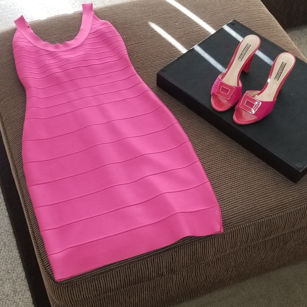 Herve Leger bandage dress